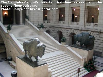 Manitoba's Capitol first floor